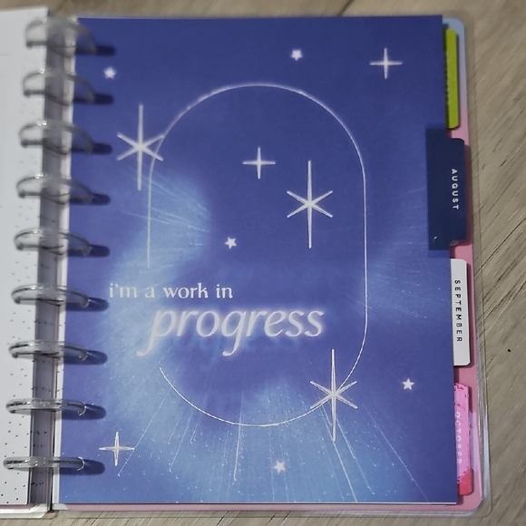 Happy Planner Blue and Pink 18-Month Planner - Picture 2 of 5